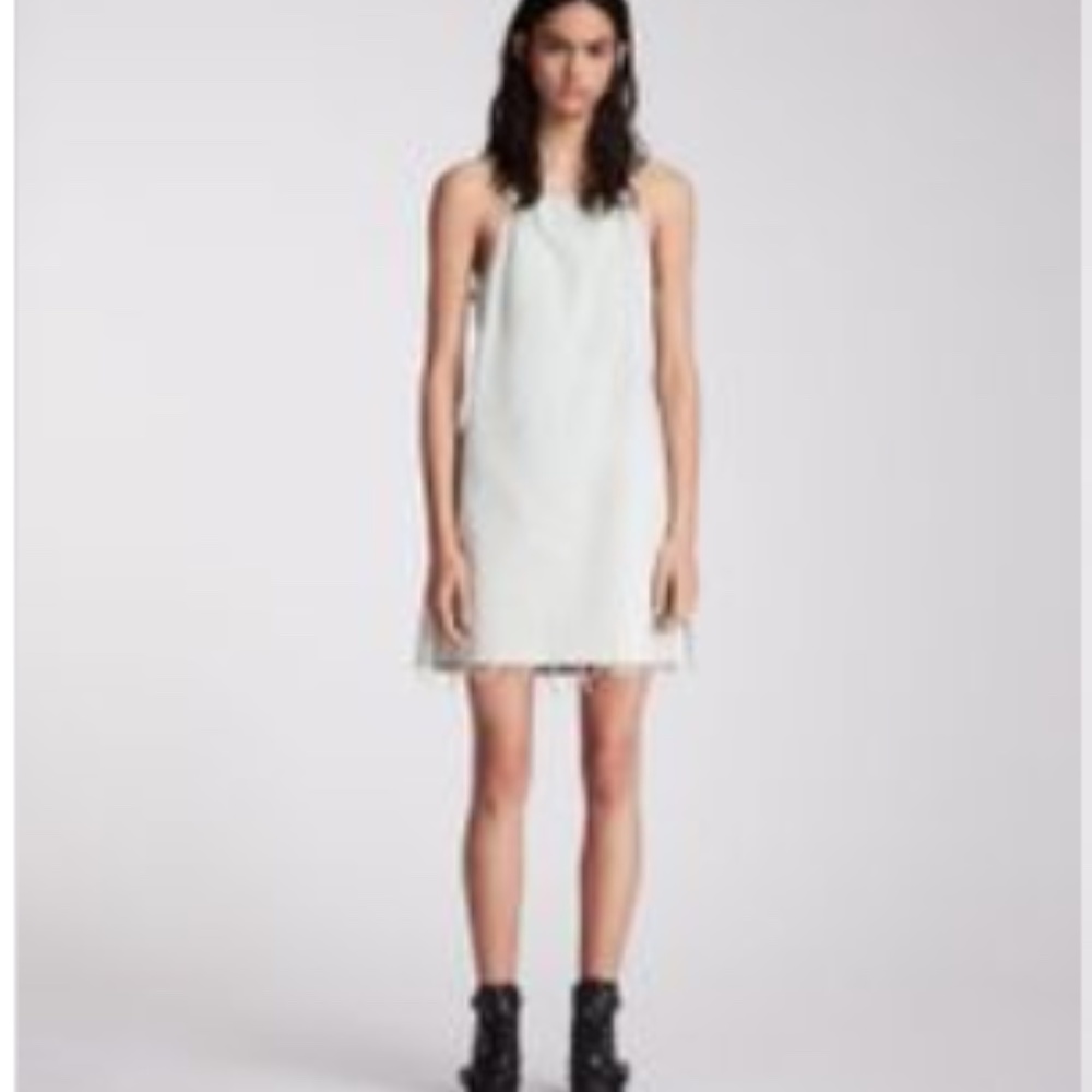 All Saints White Mini Dress